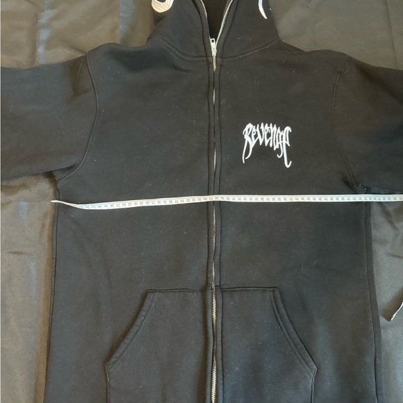 Revenge Full Zip Up hoodie size L - Picture 7 of 7